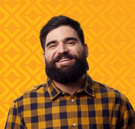 Man in Yellow Plaid Man in Yellow Plaid